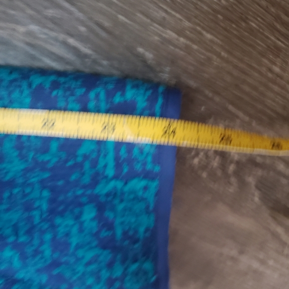 Navy & Teal Lightweight KNIT Button-up Cardigan Style Women's Size 20W - Picture 12 of 12